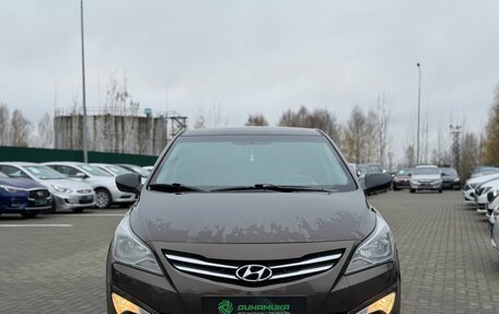 Hyundai Solaris II рестайлинг, 2015 год, 1 050 000 рублей, 3 фотография