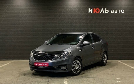 KIA Rio III рестайлинг, 2017 год, 920 000 рублей, 1 фотография