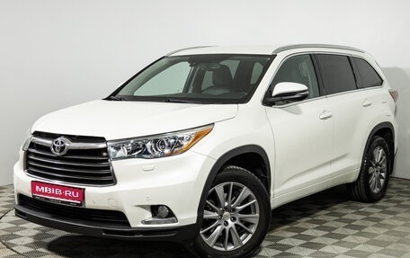 Toyota Highlander III, 2014 год, 2 399 900 рублей, 1 фотография