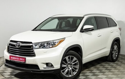 Toyota Highlander III, 2014 год, 2 399 900 рублей, 1 фотография