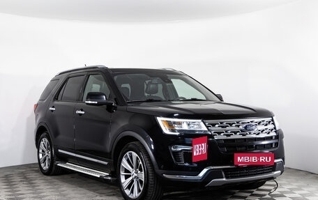 Ford Explorer VI, 2019 год, 2 999 000 рублей, 3 фотография