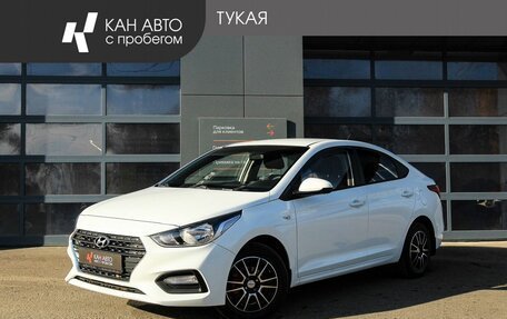 Hyundai Solaris II рестайлинг, 2019 год, 1 355 000 рублей, 1 фотография