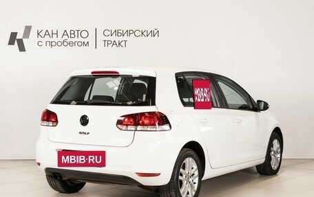 Volkswagen Golf VI, 2012 год, 831 600 рублей, 3 фотография
