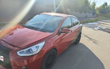 Hyundai Solaris II рестайлинг, 2011 год, 260 000 рублей, 10 фотография