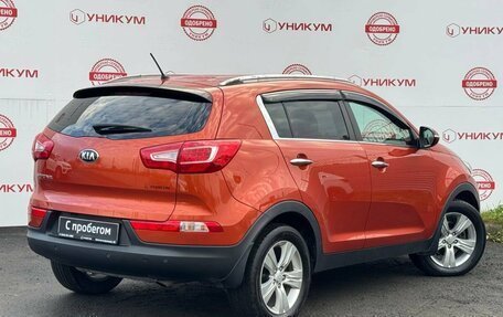 KIA Sportage III, 2013 год, 1 399 000 рублей, 4 фотография
