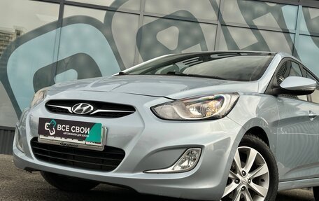 Hyundai Solaris II рестайлинг, 2012 год, 725 000 рублей, 10 фотография