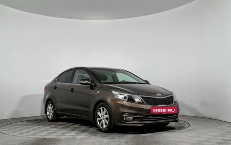 KIA Rio III рестайлинг, 2016 год, 868 790 рублей, 3 фотография