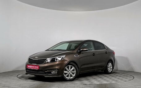 KIA Rio III рестайлинг, 2016 год, 868 790 рублей, 1 фотография