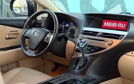 Lexus RX III, 2010 год, 1 846 000 рублей, 13 фотография