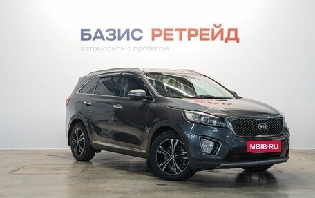 KIA Sorento III Prime рестайлинг, 2016 год, 2 379 000 рублей, 3 фотография