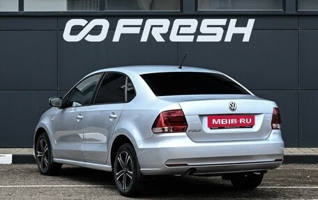 Volkswagen Polo VI (EU Market), 2016 год, 1 249 000 рублей, 2 фотография