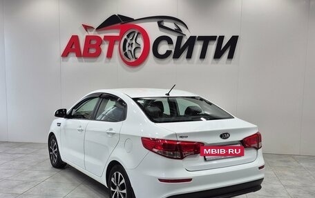 KIA Rio III рестайлинг, 2016 год, 1 368 000 рублей, 5 фотография