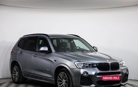 BMW X3, 2017 год, 1 989 777 рублей, 3 фотография
