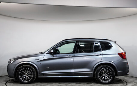 BMW X3, 2017 год, 1 989 777 рублей, 9 фотография