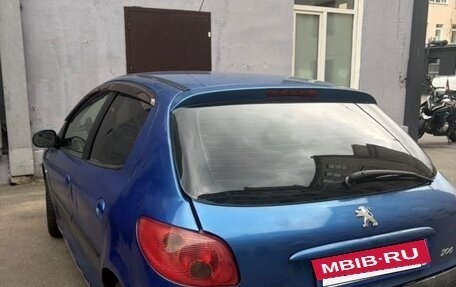 Peugeot 206, 2003 год, 140 000 рублей, 5 фотография