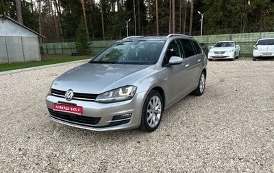 Volkswagen Golf VII рестайлинг, 2015 год, 1 385 000 рублей, 1 фотография