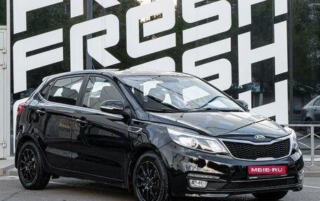KIA Rio III рестайлинг, 2016 год, 1 079 000 рублей, 1 фотография