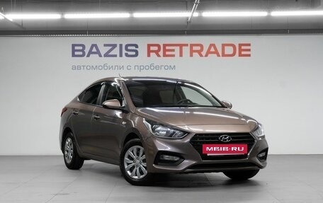 Hyundai Solaris II рестайлинг, 2018 год, 1 350 000 рублей, 4 фотография