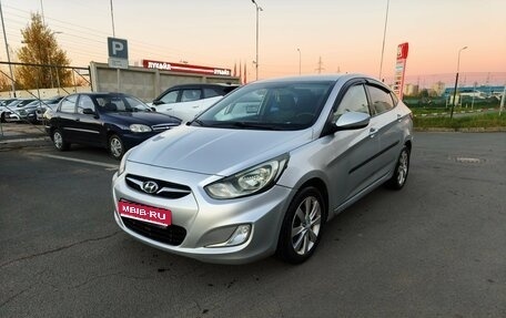 Hyundai Solaris II рестайлинг, 2011 год, 589 000 рублей, 1 фотография