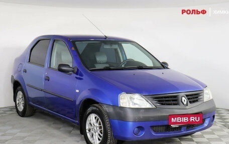 Renault Logan I, 2007 год, 249 000 рублей, 3 фотография
