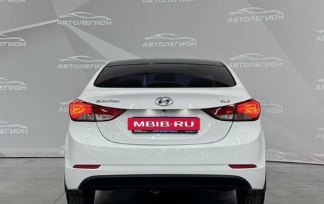 Hyundai Elantra VI, 2014 год, 1 125 000 рублей, 4 фотография