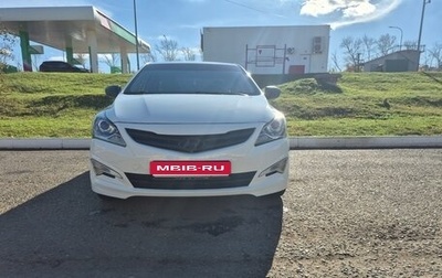 Hyundai Solaris II рестайлинг, 2015 год, 650 000 рублей, 1 фотография