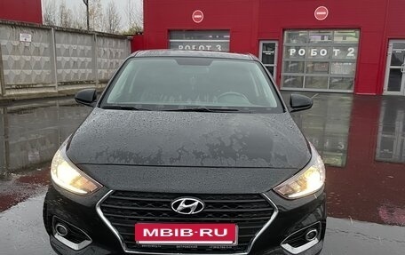 Hyundai Solaris II рестайлинг, 2018 год, 1 100 000 рублей, 14 фотография