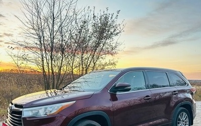 Toyota Highlander III, 2014 год, 2 800 000 рублей, 1 фотография