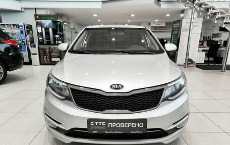 KIA Rio III рестайлинг, 2016 год, 980 000 рублей, 2 фотография
