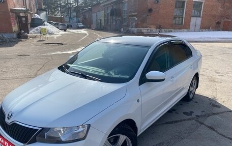 Skoda Rapid I, 2015 год, 1 195 000 рублей, 5 фотография