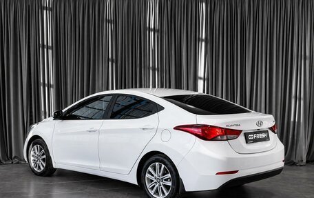 Hyundai Elantra VI, 2014 год, 1 129 000 рублей, 2 фотография