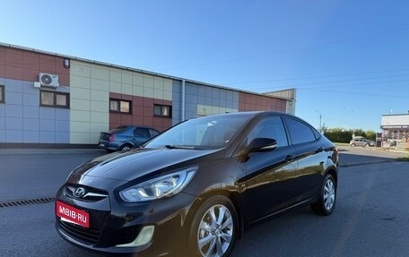 Hyundai Solaris II рестайлинг, 2010 год, 740 000 рублей, 1 фотография