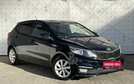 KIA Rio III рестайлинг, 2016 год, 1 090 000 рублей, 2 фотография