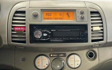 Nissan Micra III, 2004 год, 395 000 рублей, 27 фотография