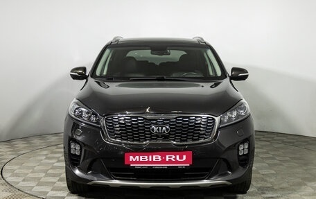 KIA Sorento III Prime рестайлинг, 2018 год, 2 699 777 рублей, 2 фотография