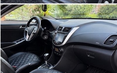 Hyundai Solaris II рестайлинг, 2011 год, 610 000 рублей, 1 фотография