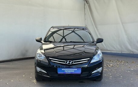 Hyundai Solaris II рестайлинг, 2015 год, 970 000 рублей, 3 фотография