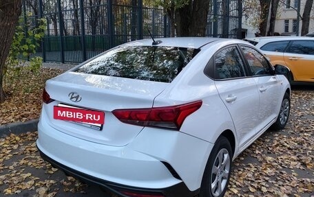 Hyundai Solaris II рестайлинг, 2021 год, 1 170 000 рублей, 4 фотография