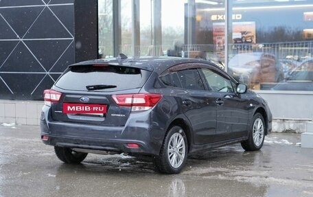 Subaru Impreza IV рестайлинг, 2017 год, 1 299 000 рублей, 5 фотография