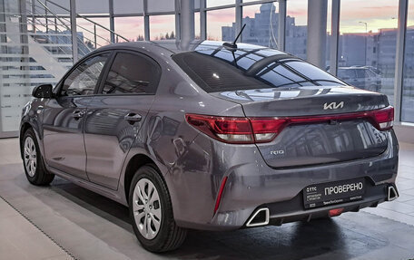 KIA Rio IV, 2022 год, 1 744 000 рублей, 11 фотография