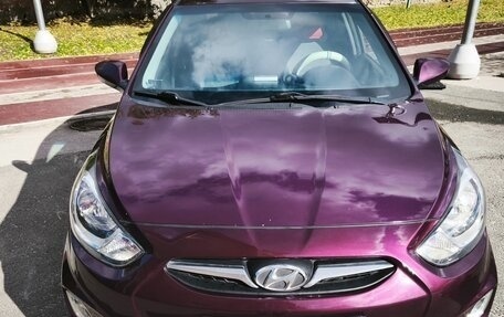 Hyundai Solaris II рестайлинг, 2011 год, 849 000 рублей, 3 фотография