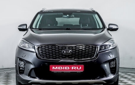 KIA Sorento III Prime рестайлинг, 2019 год, 2 800 000 рублей, 2 фотография