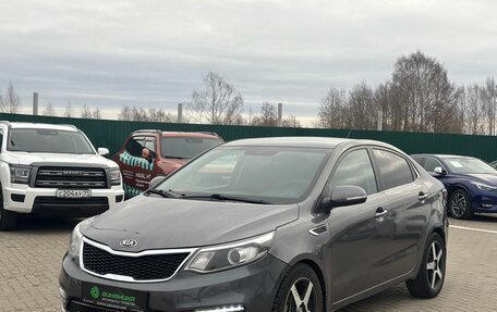 KIA Rio III рестайлинг, 2015 год, 975 000 рублей, 1 фотография