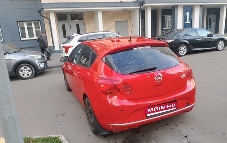 Opel Astra J, 2013 год, 640 000 рублей, 4 фотография