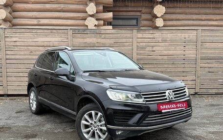 Volkswagen Touareg III, 2016 год, 3 370 000 рублей, 3 фотография