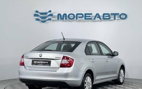 Skoda Rapid I, 2014 год, 1 230 000 рублей, 5 фотография