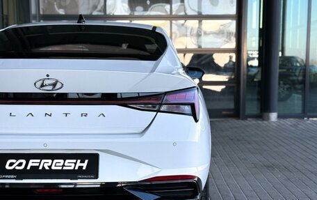 Hyundai Elantra, 2021 год, 2 049 000 рублей, 9 фотография