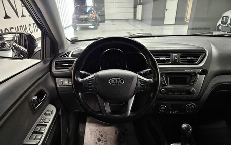 KIA Rio III рестайлинг, 2013 год, 880 000 рублей, 21 фотография