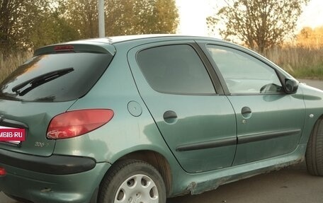 Peugeot 206, 2002 год, 120 000 рублей, 3 фотография