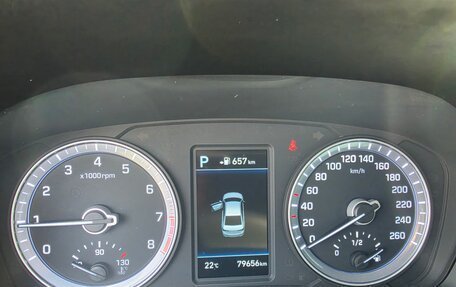 Hyundai Sonata VII, 2018 год, 2 200 000 рублей, 22 фотография